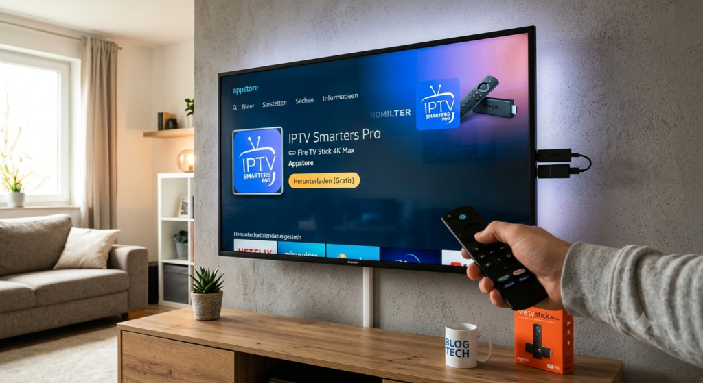 IPTV Smarters Pro auf dem Amazon Fire TV Stick