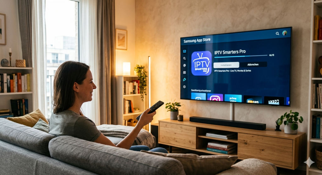 IPTV Smarters Pro auf dem Samsung Smart TV installieren